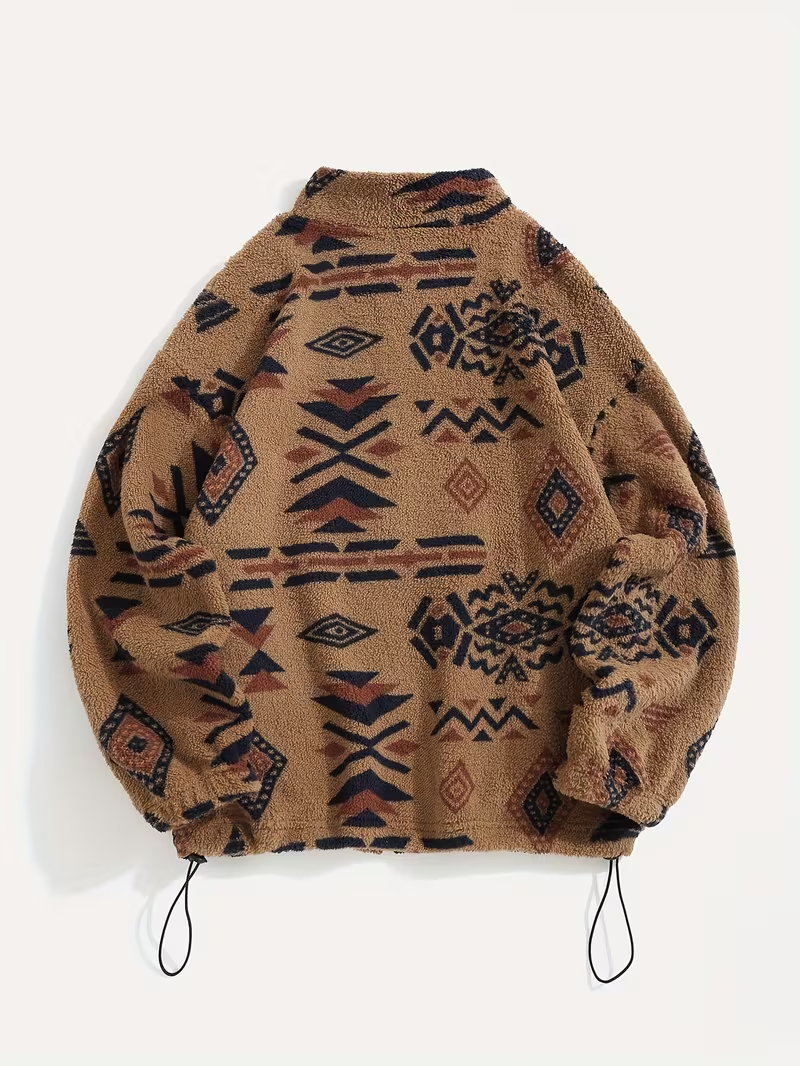 Camel Aztec Sherpa Bomber