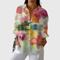 Lightweight Colourful Printed Blouse
