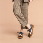 Noriel Brogue Leather Oxfords