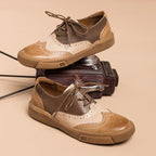 Noriel Brogue Leather Oxfords
