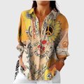Lightweight Colourful Printed Blouse