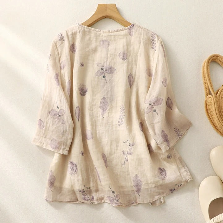 Embroidered Relaxed Blouse