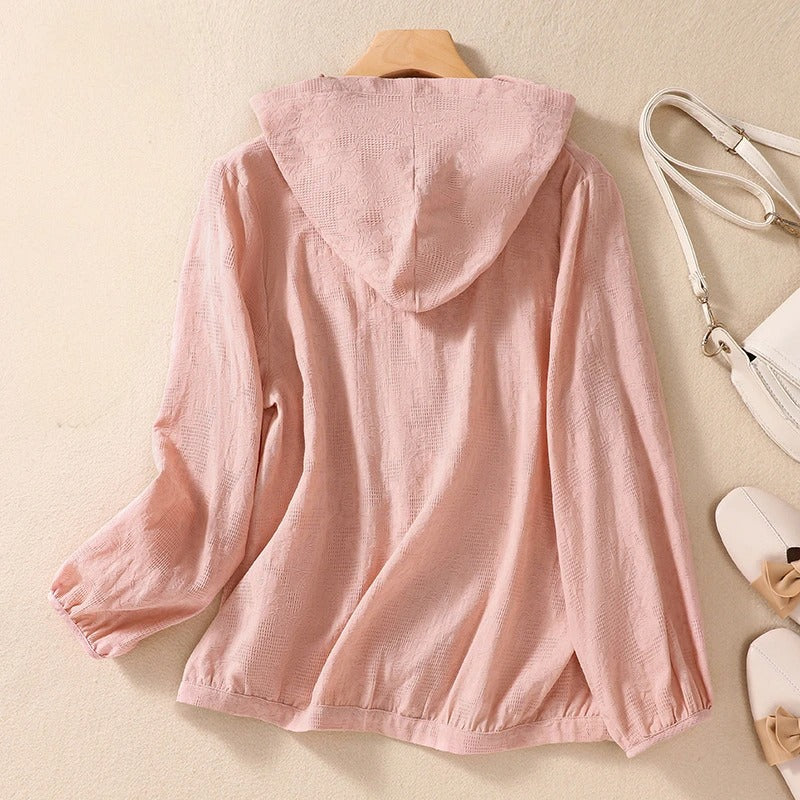 Relaxed Hooded Shirt