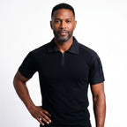 Lewis Quarter-Zip Camo Polo