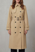 Sorellia – Classic cut – Double-breasted trench coat