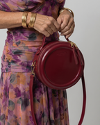 Oriana | Round Zip Crossbody Shoulder Bag