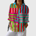 Lightweight Colourful Printed Blouse
