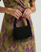Linnea | Beaded Fringe Evening Handbag