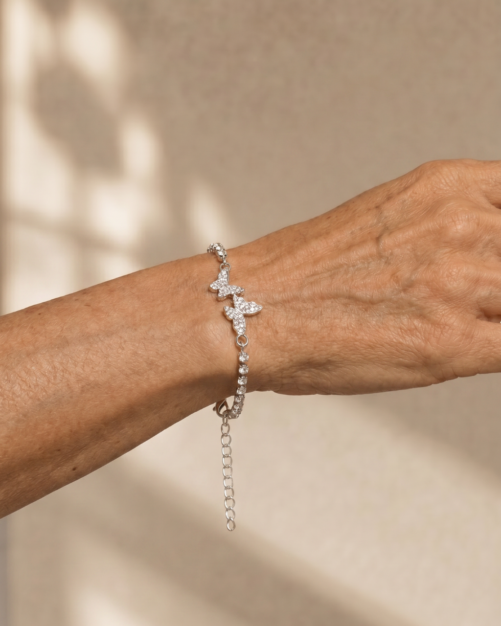 Mariposa | Butterfly Crystal Tennis Bracelet