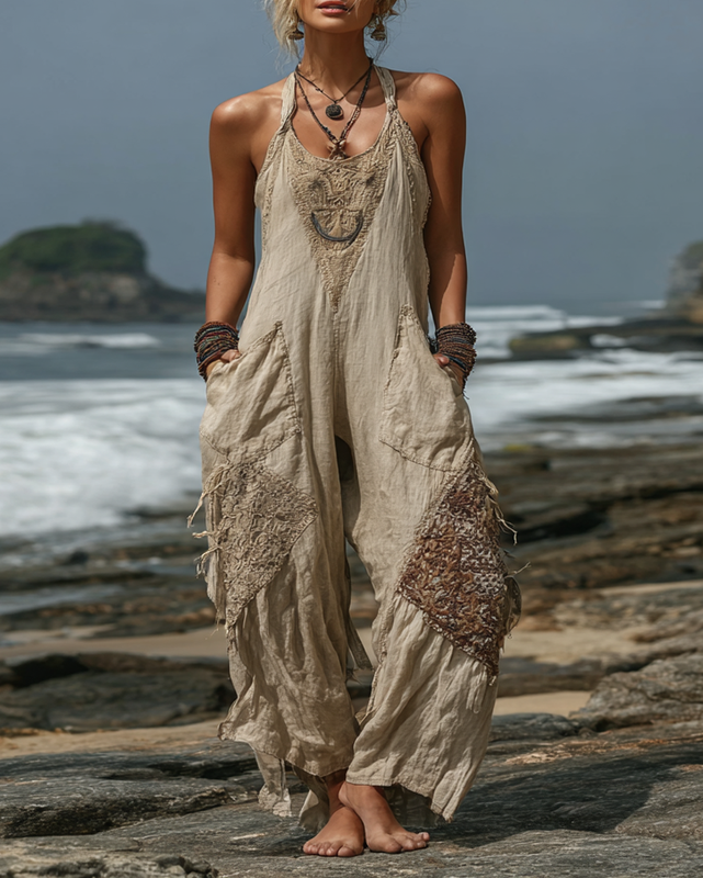 Mariposa™ | Halter Boho Overall