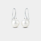 Elegant Drop Earrings with Pearls