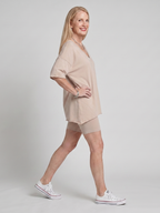Lucinda | V Neck Top And Shorts Relaxed Fit Set