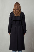Noirvaine – Oversized silhouette – Wool trench coat