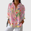 Lightweight Colourful Printed Blouse
