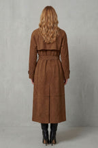 Velloré – Suede elegance – Trench coat