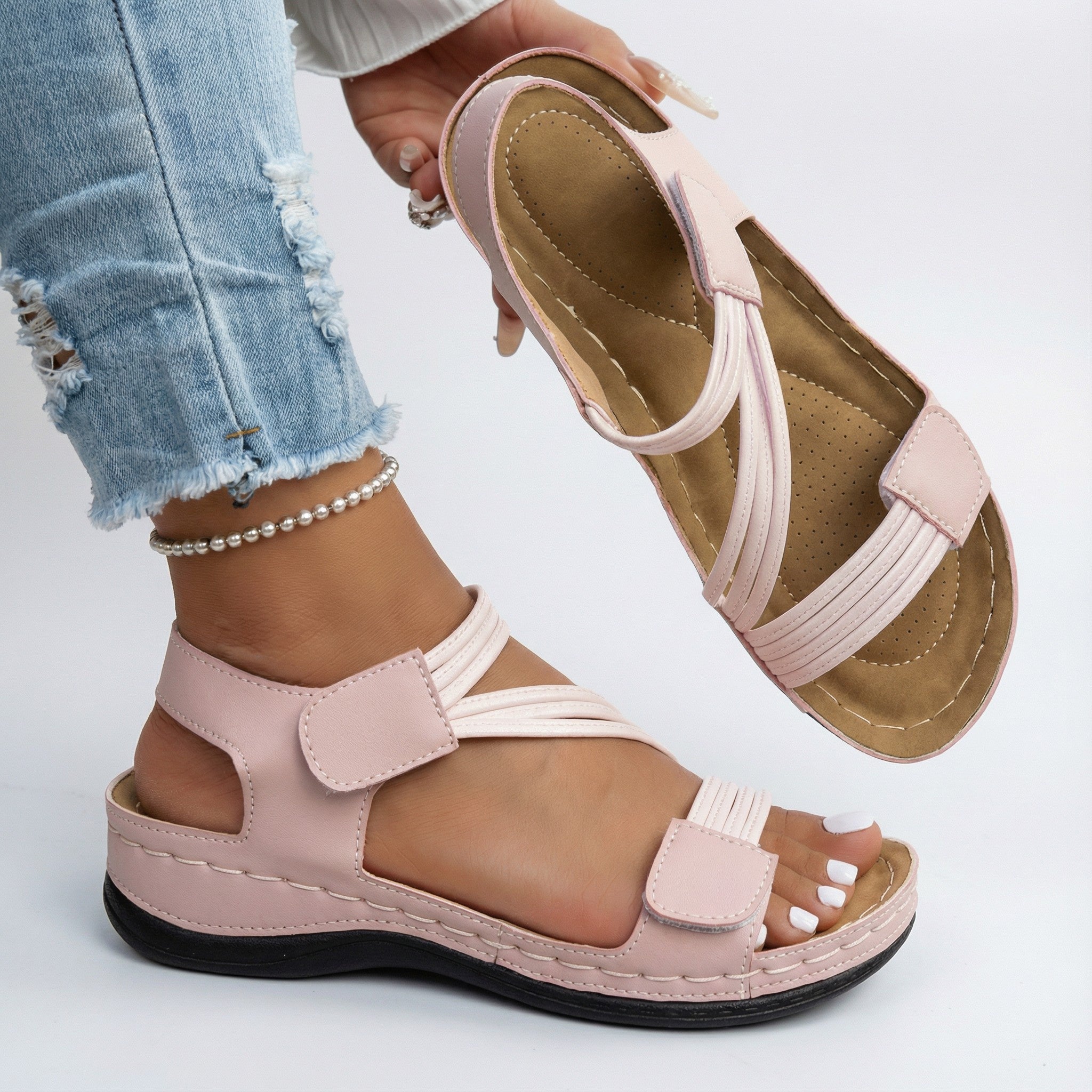 Orthopedic Comfort Sandals - Blue