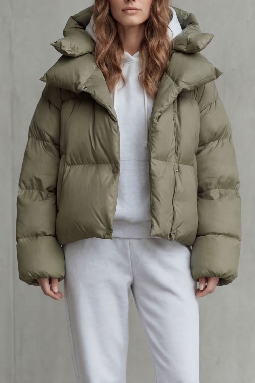Cloud padded | Cropped puffer jacket