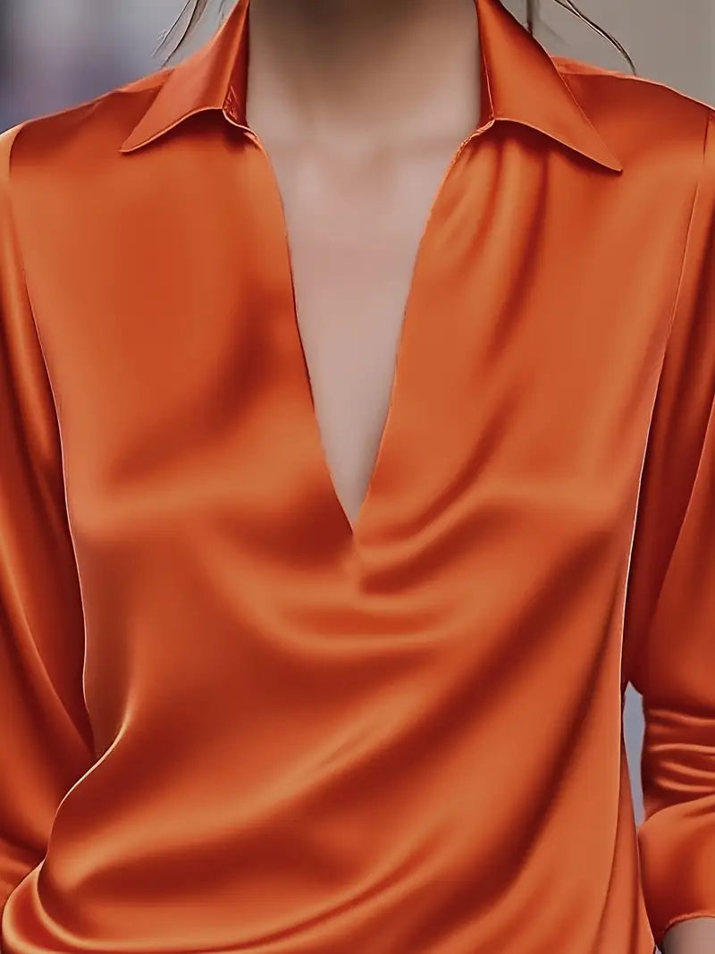 Premium V-Neck Blouse