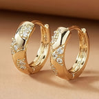 Fashionable Bohemian Golden Earrings