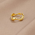Luxe Wave Ring