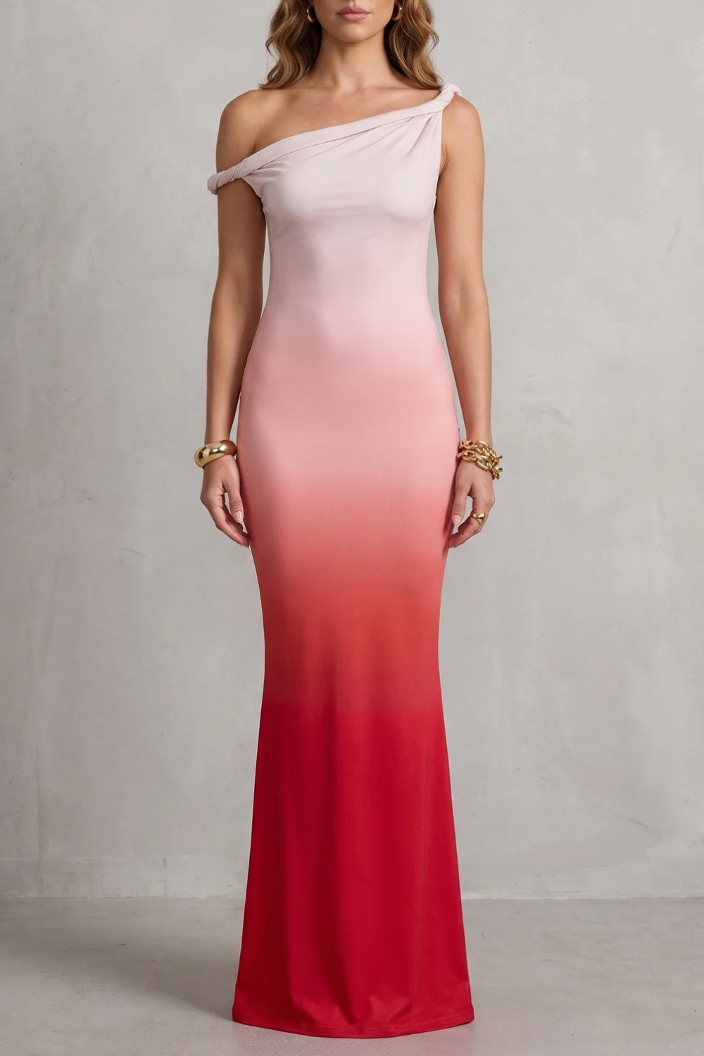 Off-shoulder Floral Allure Maxi Dress