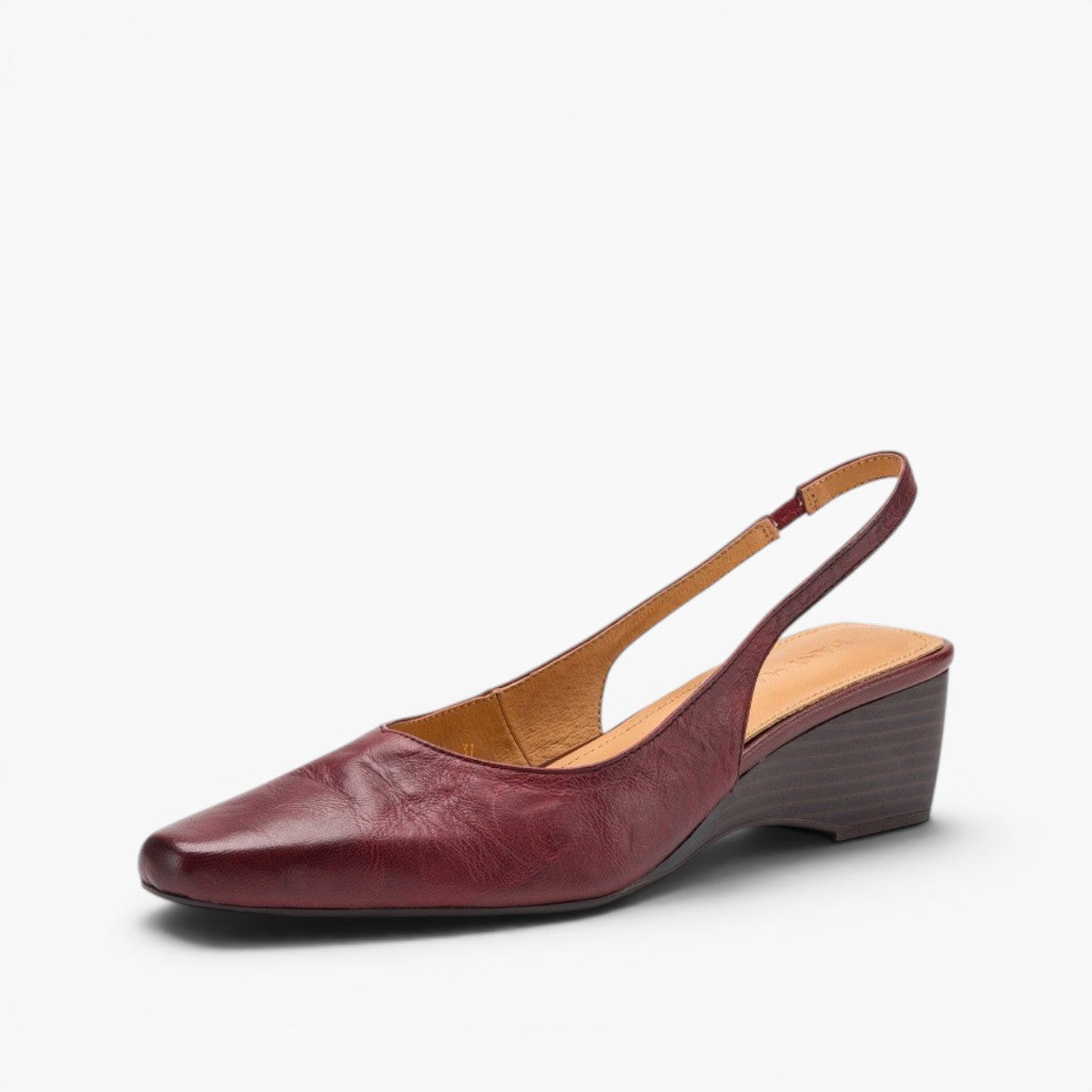 Maelis Slingback Leather Heels