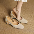 Serisse Mesh Leather Heels