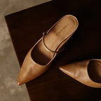Liora Sculpt Leather Mules