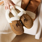 Marsett Shearling Suede Loafers