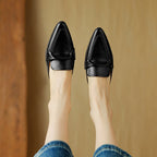 Marloe Pointed Leather Mules