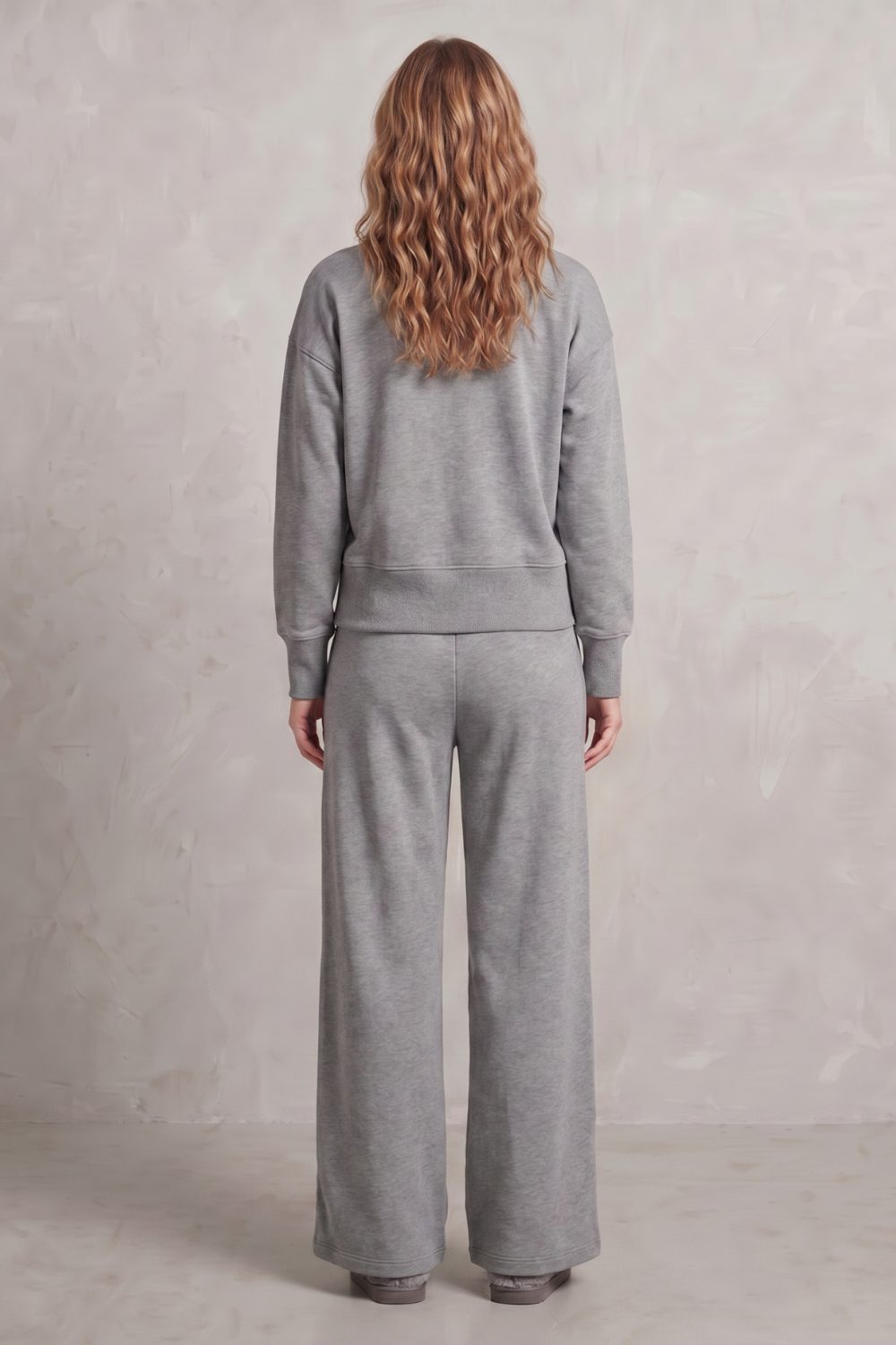 Relaxed Fit Wide-leg Lounge Set