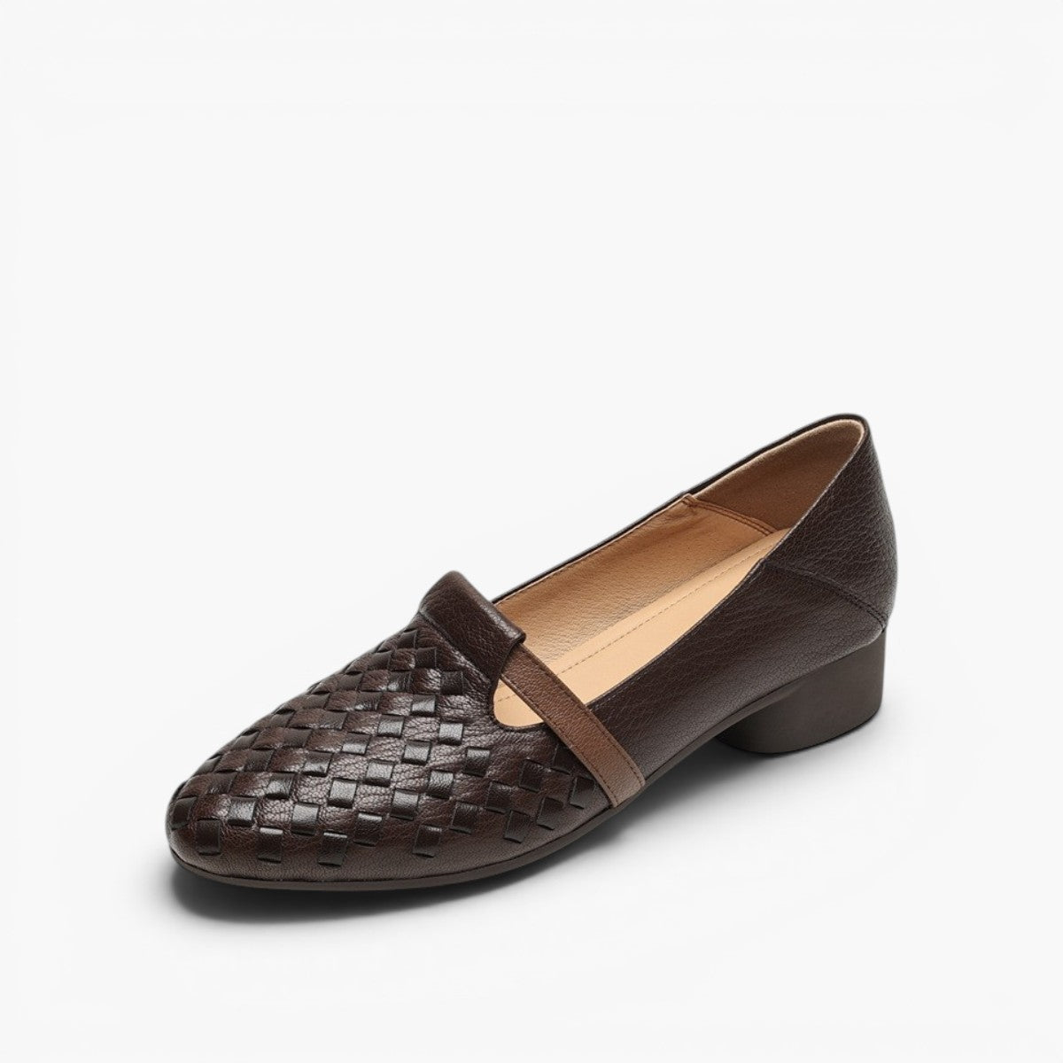 Ardelle Woven Leather Loafers