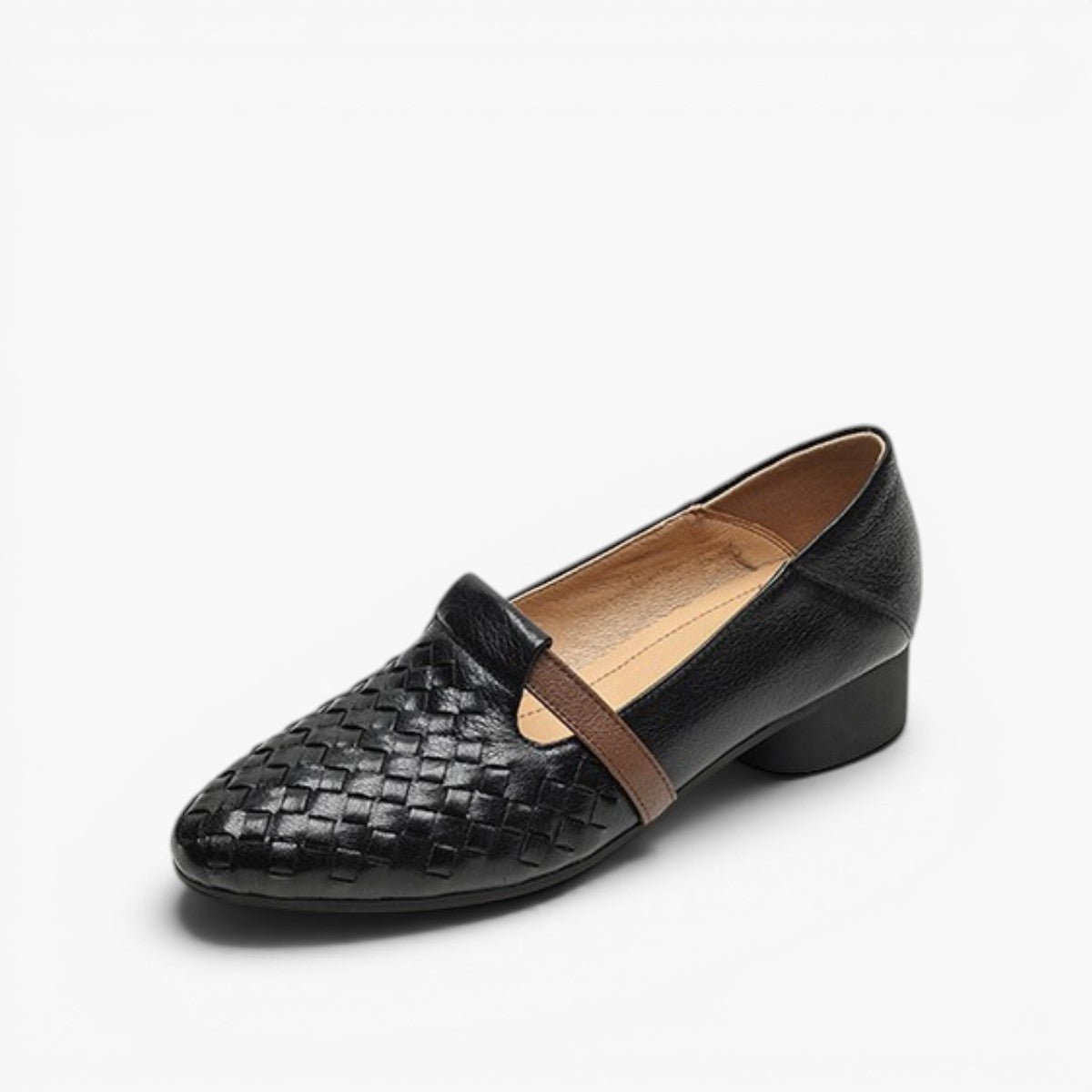 Ardelle Woven Leather Loafers