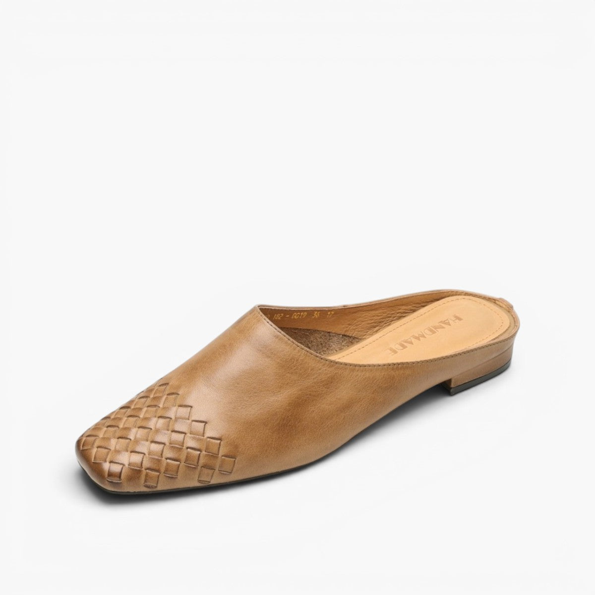 Arden Woven Leather Mules
