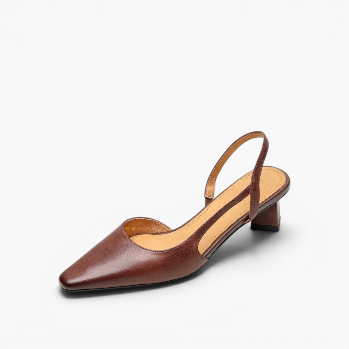 Arlise Leather Slingback Pumps