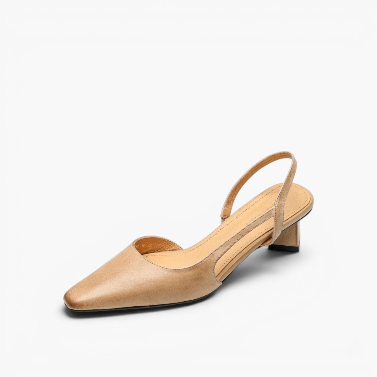 Arlise Leather Slingback Pumps
