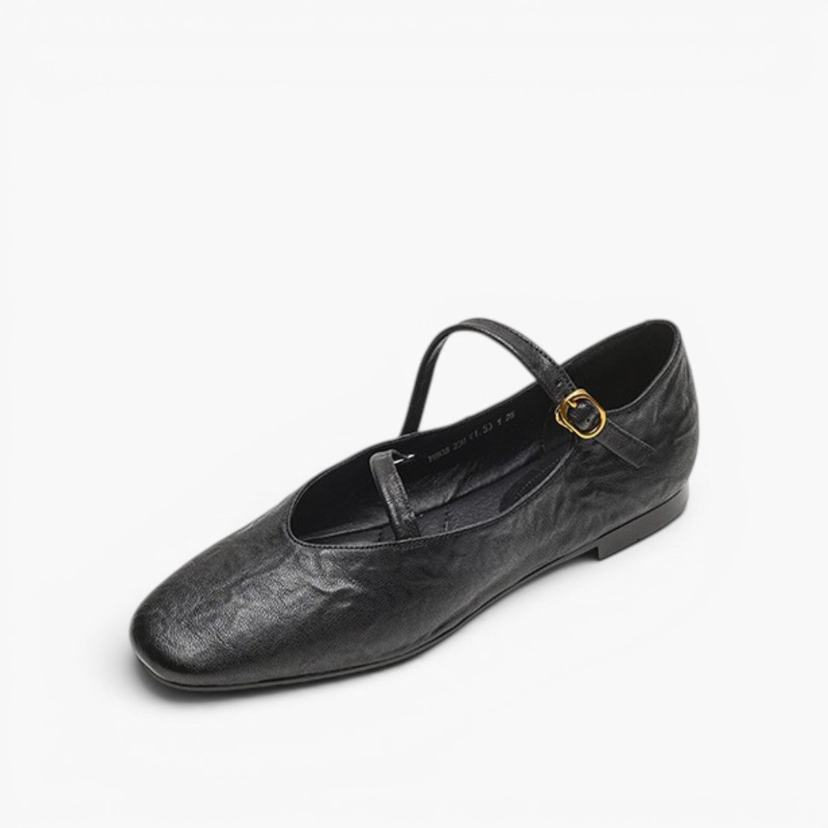 Aurelle Strap Leather Mary-Jane