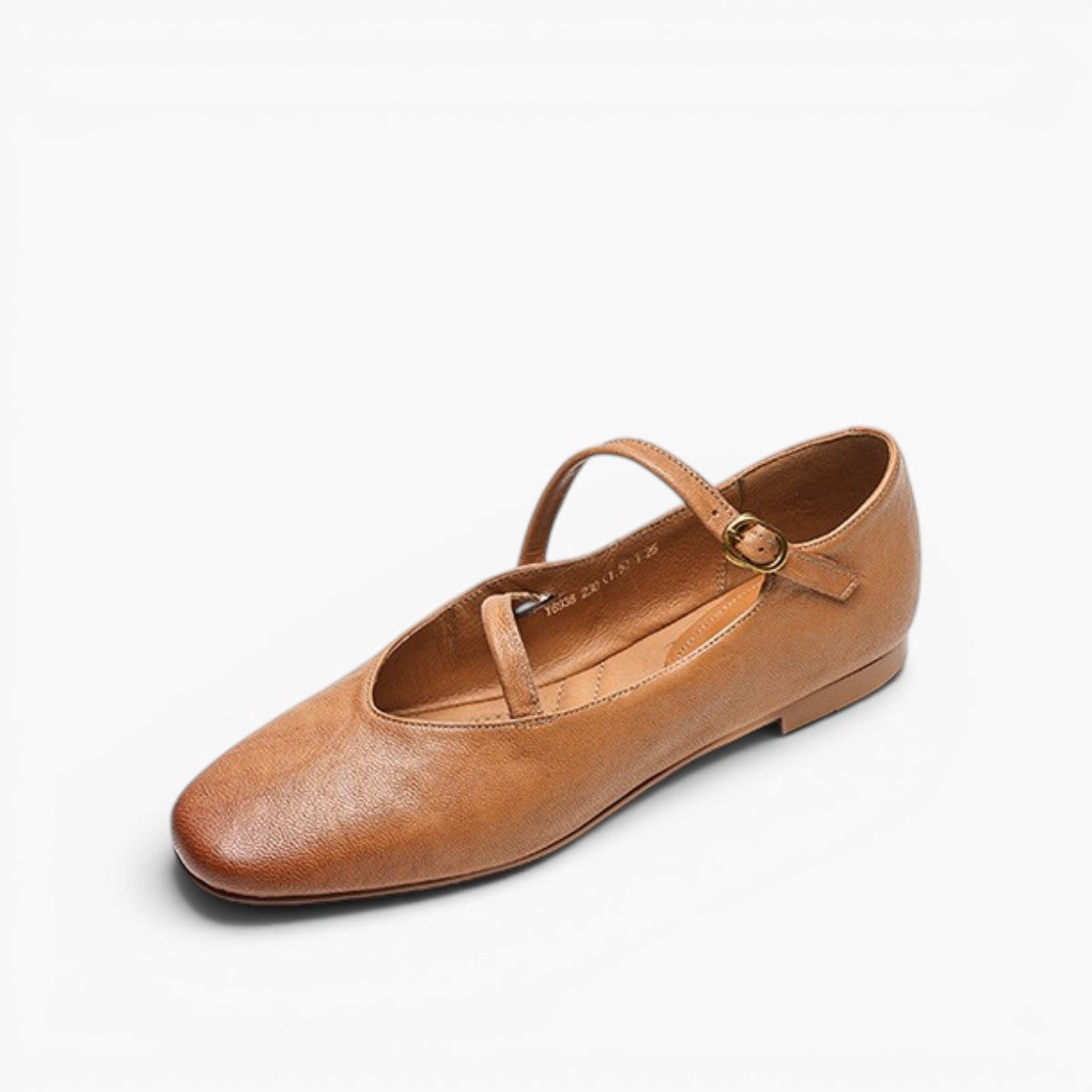Aurelle Strap Leather Mary-Jane