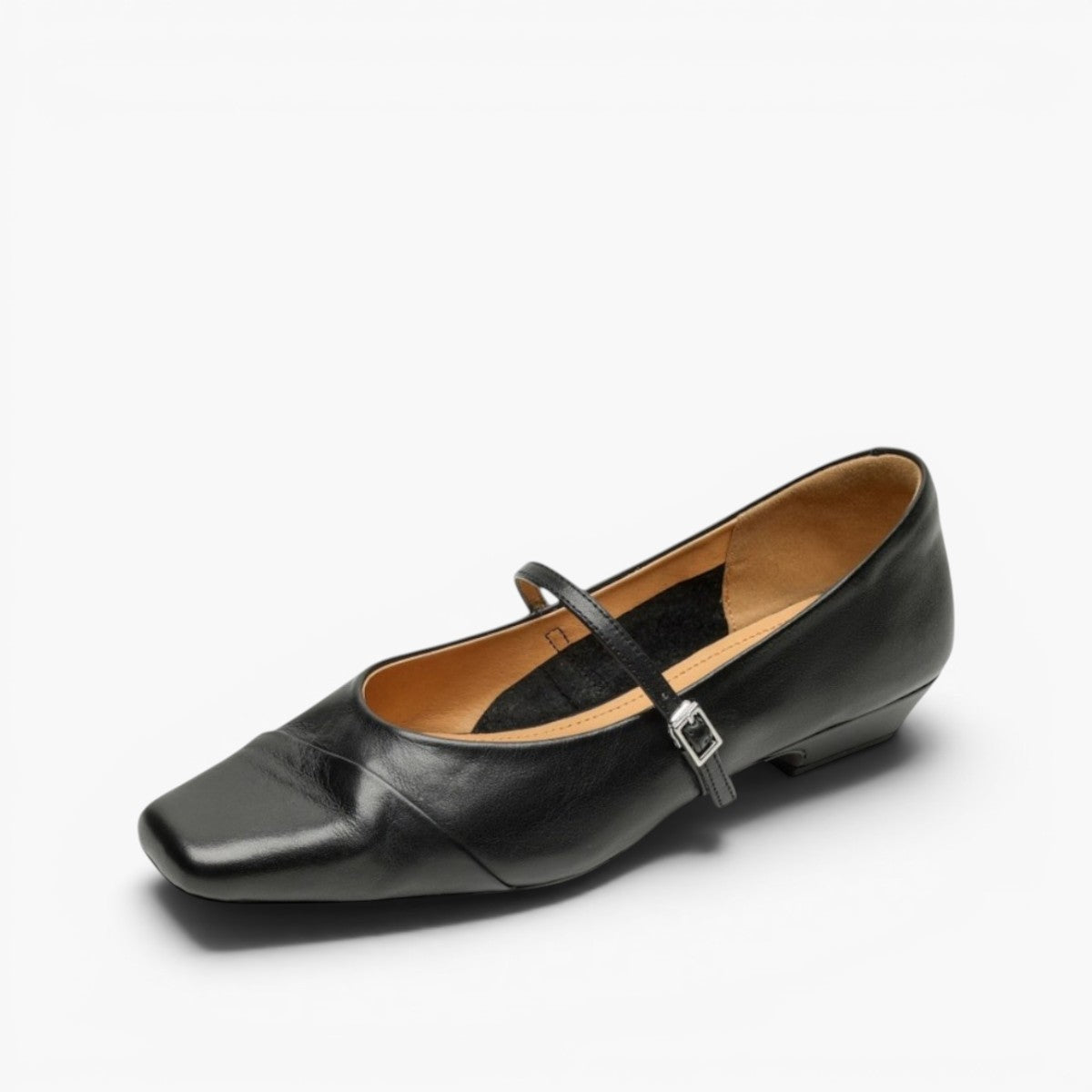 Aurette Leather Mary Jane Flats