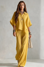 Relaxed Resort Elegance Trouser Set