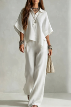 Relaxed Resort Elegance Trouser Set