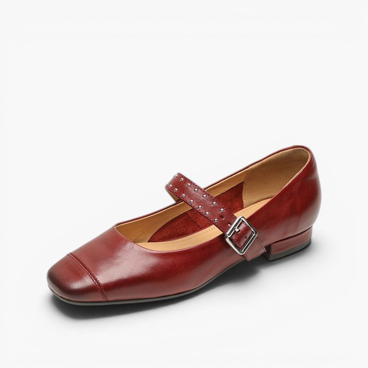 Avelyn Leather Mary Janes