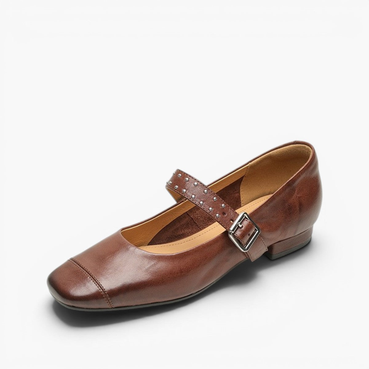 Avelyn Leather Mary Janes