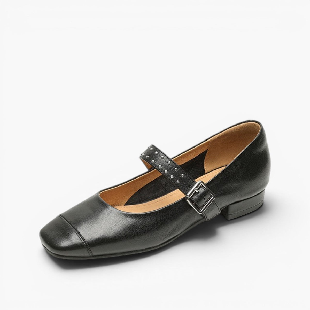 Avelyn Leather Mary Janes