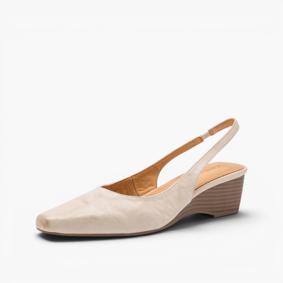 Maelis Slingback Leather Heels