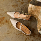 Liora Sculpt Leather Mules