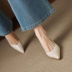 Riva Sculpted Leather Pumps