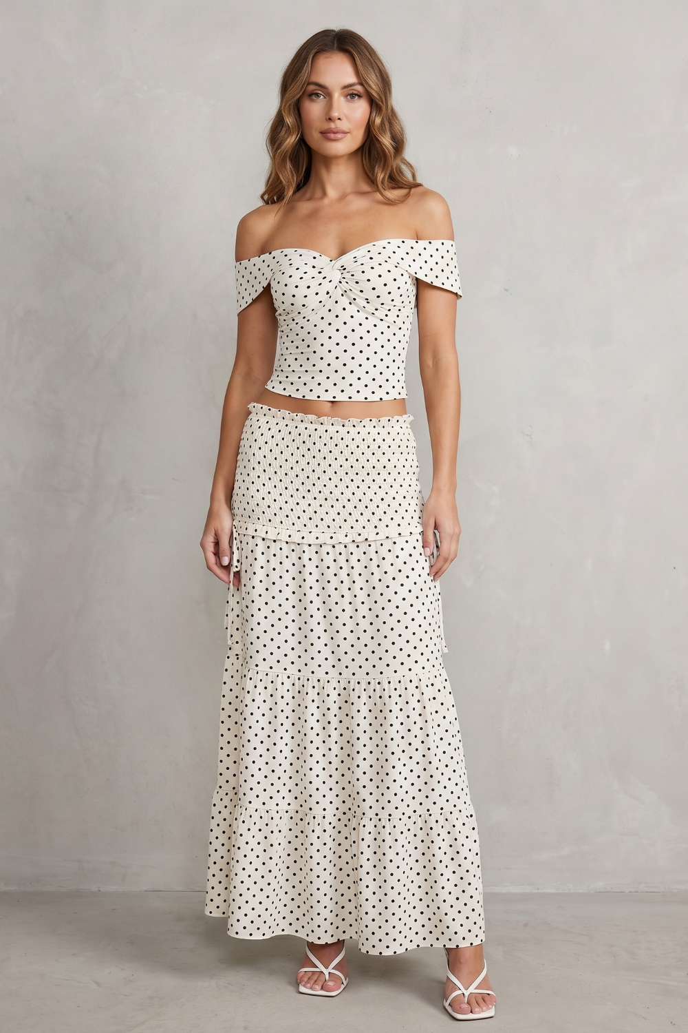 Polka Dot Romance Skirt Set