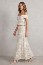 Polka Dot Romance Skirt Set