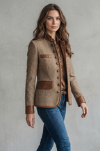 Brienne – Vintage Trim Detail – Tweed Jacket